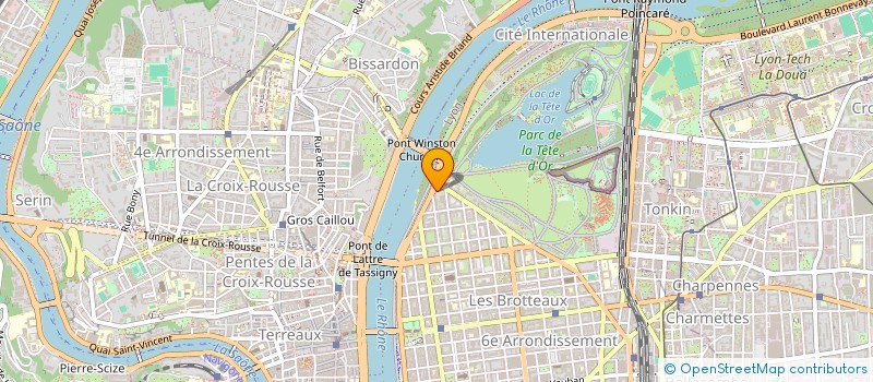 localisation de l'entreprise SCI 3D  LYON