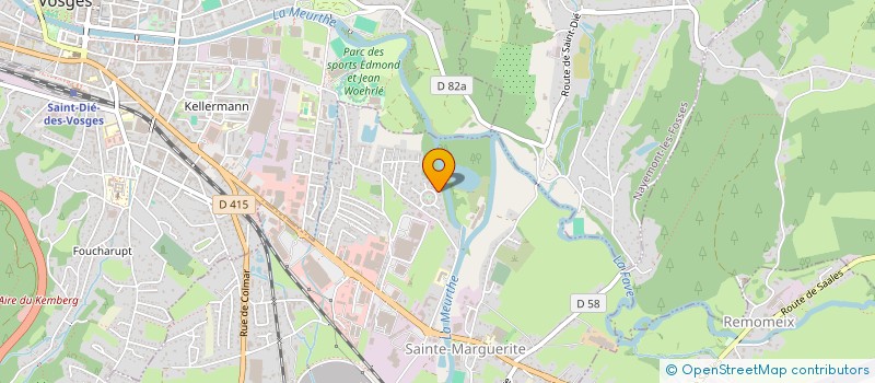 localisation de l'entreprise SCI 3D  SAINTE-MARGUERITE