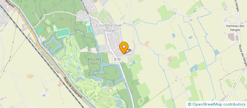 localisation de l'entreprise SCI 3D  TETEGHEM-COUDEKERQUE-VILLAGE