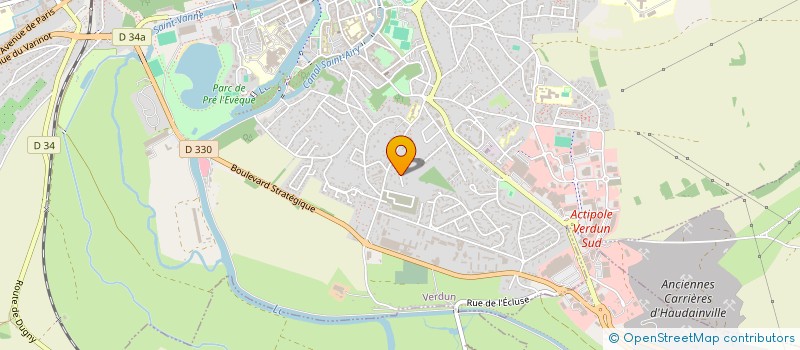 localisation de l'entreprise SCI 3D à VERDUN