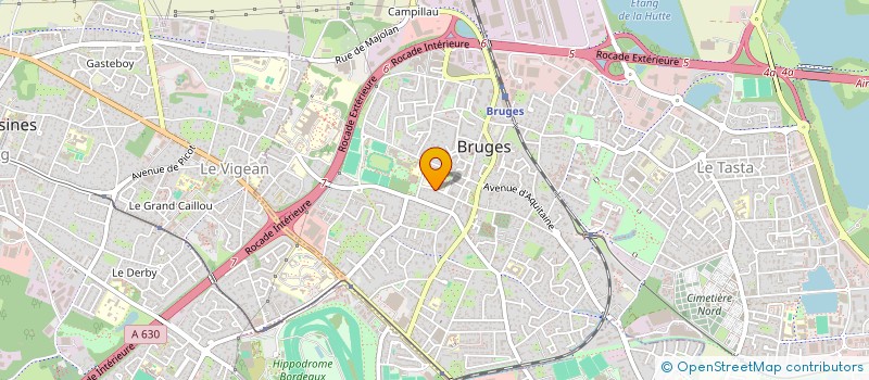 localisation de l'entreprise SCI 3D TITO  BRUGES