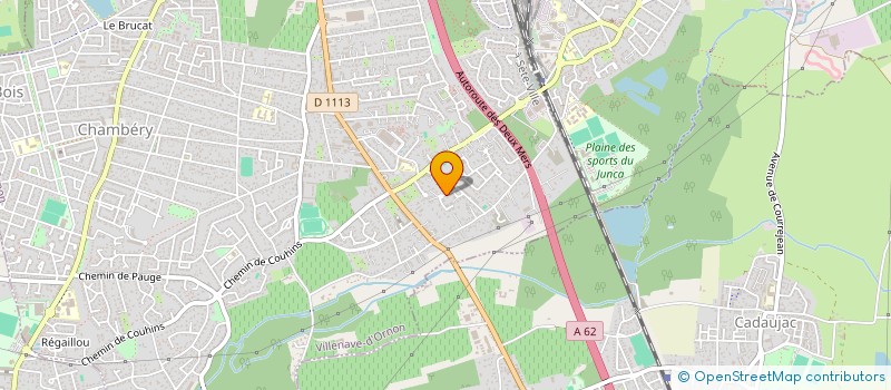 localisation de l'entreprise SCI 3DC5 ALIZES  VILLENAVE-D'ORNON