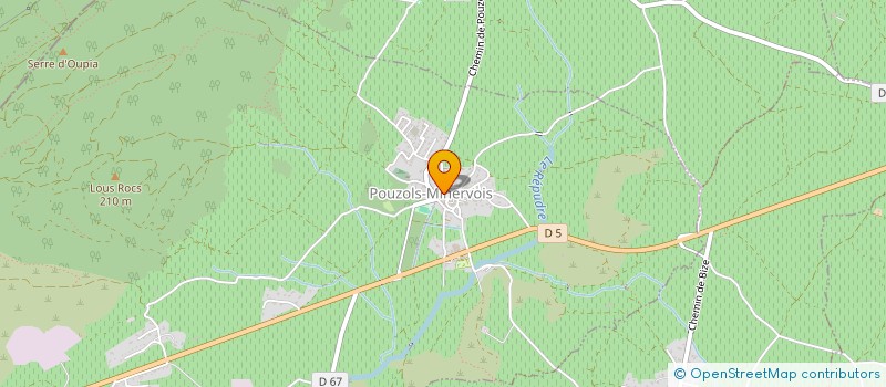 localisation de l'entreprise SCI 3DG  SAINTE-VALIERE