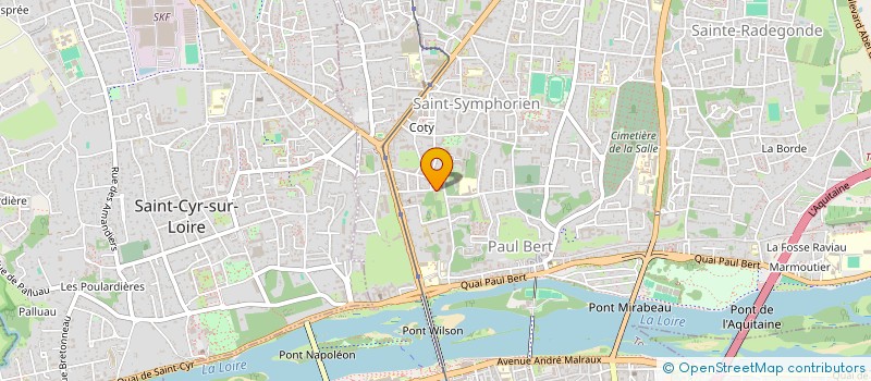 localisation de l'entreprise SCI 3DK  TOURS