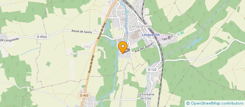 localisation de l'entreprise SCI 3DM à LONGUEVILLE