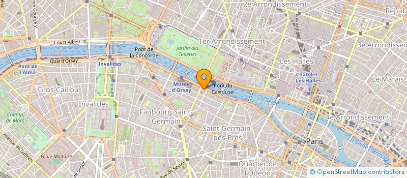 localisation de l'entreprise SCI 3DURAS  PARIS