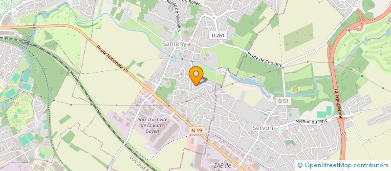 localisation de l'entreprise SCI 3DZ  MAROLLES-EN-BRIE