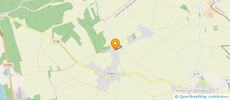 localisation de l'entreprise SCI 3E  VILLIERS-EN-DESUVRE