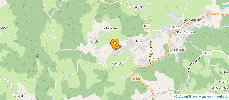 localisation de l'entreprise SCI 3E3C  LURIECQ