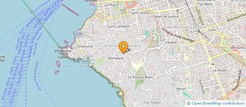 localisation de l'entreprise SCI 3EMJ à MARSEILLE