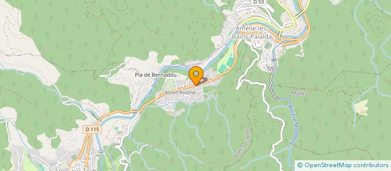 localisation de l'entreprise SCI 3F  ARLES-SUR-TECH