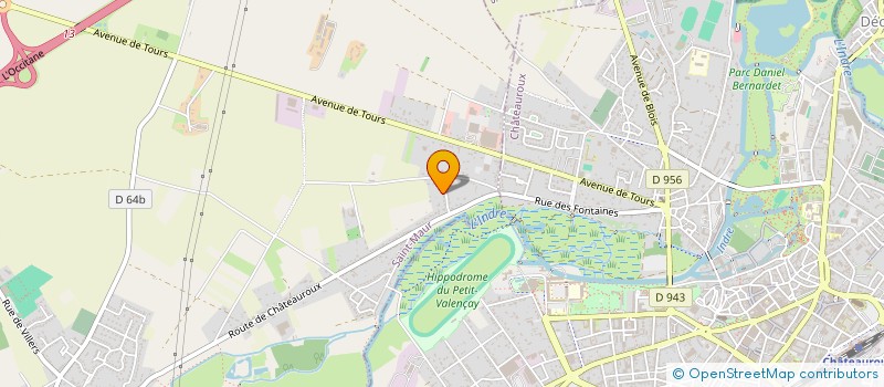 localisation de l'entreprise SCI 3FV à SAINT-MAUR