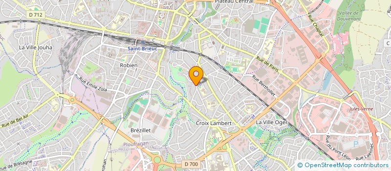 localisation de l'entreprise SCI 3G à SAINT-BRIEUC