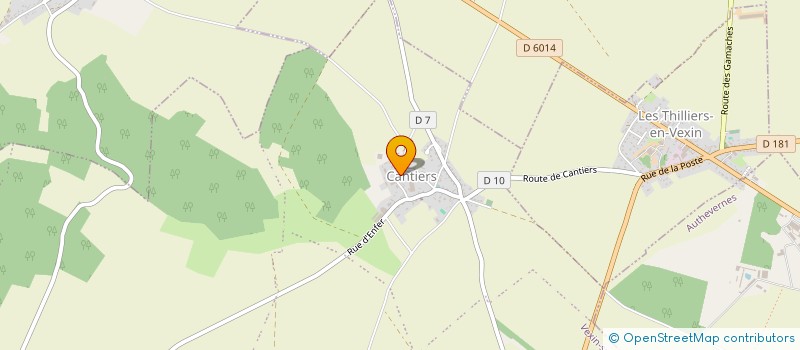 localisation de l'entreprise SCI 3G  VEXIN-SUR-EPTE