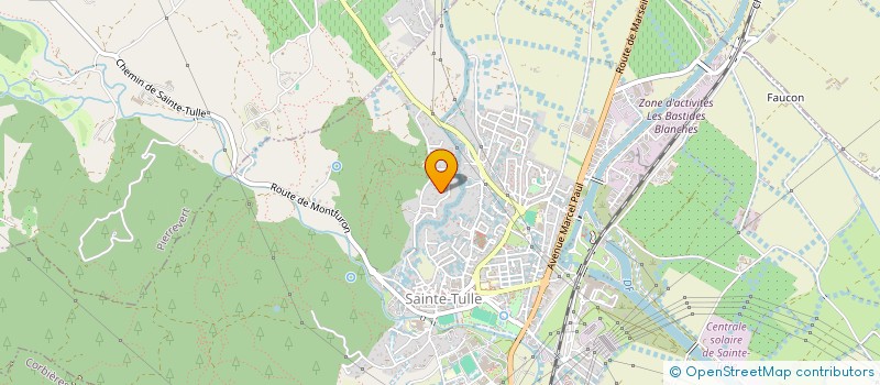 localisation de l'entreprise SCI 3G  SAINTE-TULLE