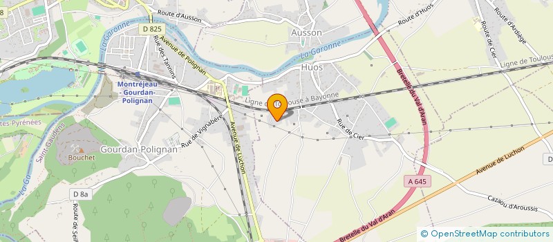 localisation de l'entreprise SCI 3G ASSOCIES  HUOS