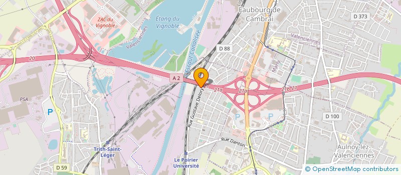 localisation de l'entreprise SCI 3G - DOMAINE DE GRAVE  TRITH-SAINT-LEGER