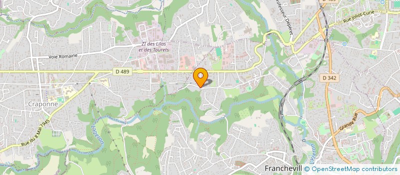 localisation de l'entreprise SCI 3G MAXIMMO  FRANCHEVILLE