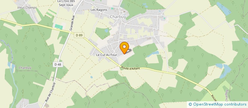 localisation de l'entreprise SCI 3GB  CHARBUY