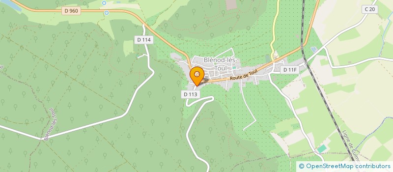 localisation de l'entreprise SCI 3GB  TOUL