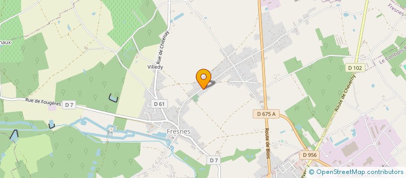 localisation de l'entreprise SCI 3GCMR  FRESNES