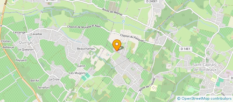 localisation de l'entreprise SCI 3GCP  CAMBLANES-ET-MEYNAC