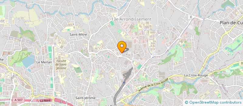 localisation de l'entreprise SCI 3GR à MARSEILLE