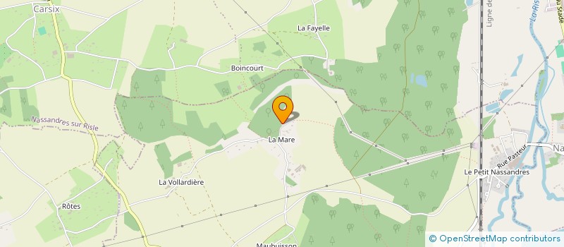 localisation de l'entreprise SCI 3H14  SERQUIGNY