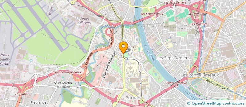localisation de l'entreprise SCI 3I à TOULOUSE