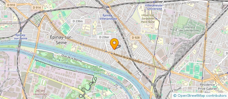 localisation de l'entreprise SCI 3I à EPINAY-SUR-SEINE