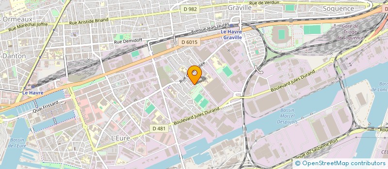 localisation de l'entreprise SCI 3IMPASSE BLASCO IBANEZ à LE HAVRE