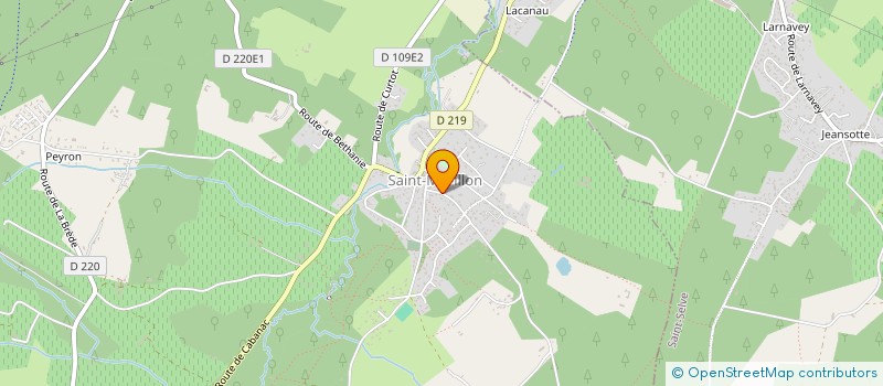 localisation de l'entreprise SCI 3J  SAINT-MORILLON