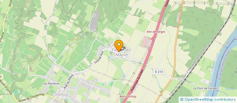 localisation de l'entreprise SCI 3J  FARGES-LES-MACON