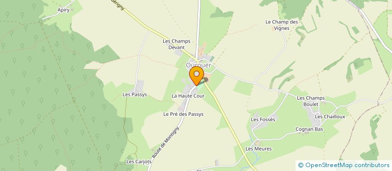 localisation de l'entreprise SCI 3J à VAUX D'AMOGNES