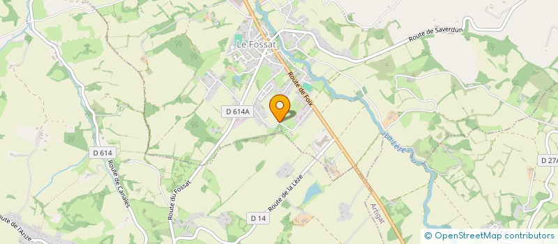 localisation de l'entreprise SCI 3JL-R à LE FOSSAT