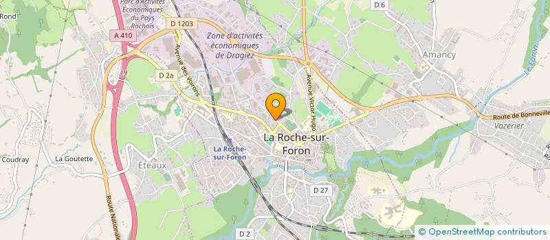 localisation de l'entreprise SCI 3JML  LA ROCHE-SUR-FORON