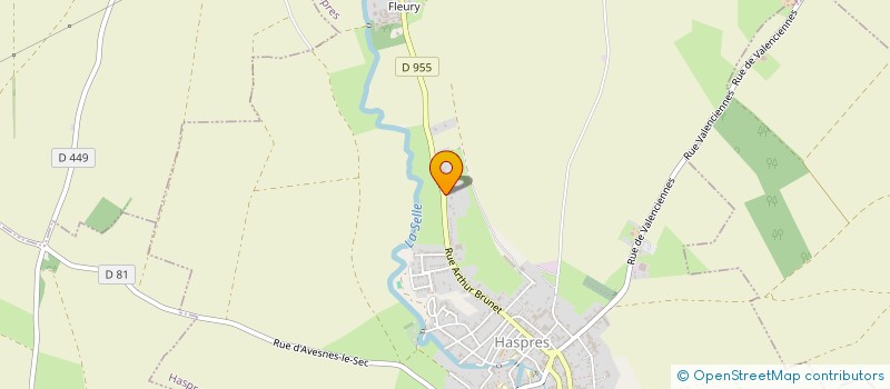 localisation de l'entreprise SCI 3JPAD  HASPRES