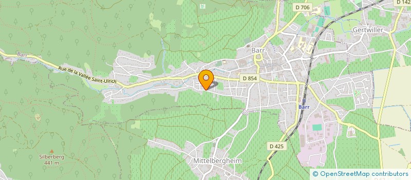 localisation de l'entreprise SCI 3K 2019  BARR