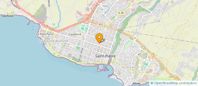 localisation de l'entreprise SCI 3KD à SAINT-PIERRE