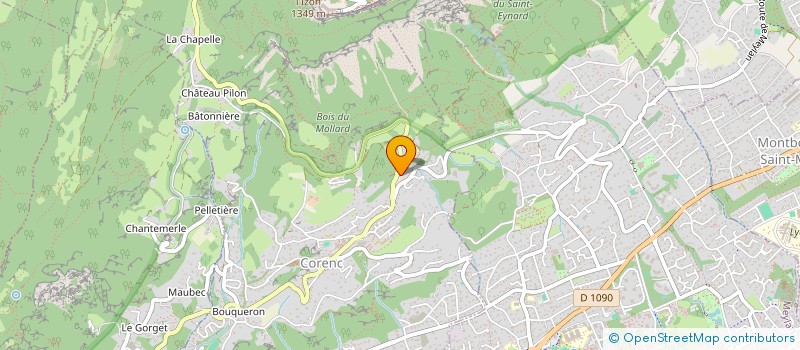 localisation de l'entreprise SCI 3L  LE SAPPEY-EN-CHARTREUSE