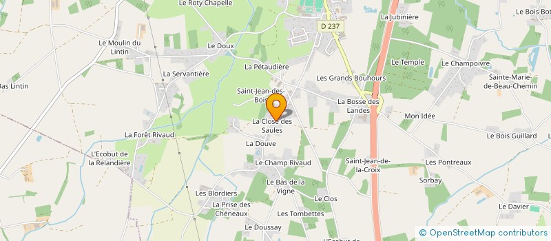 localisation de l'entreprise SCI 3L  HERIC