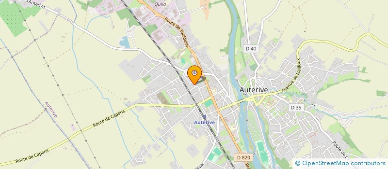 localisation de l'entreprise SCI 3L  AUTERIVE