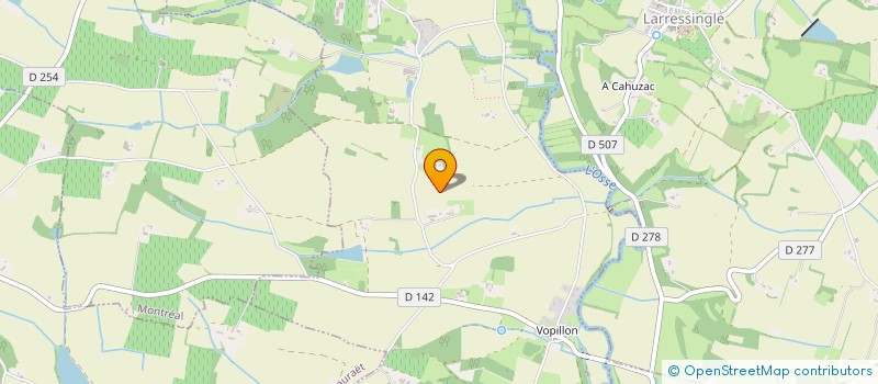 localisation de l'entreprise SCI 3L  CASSAIGNE