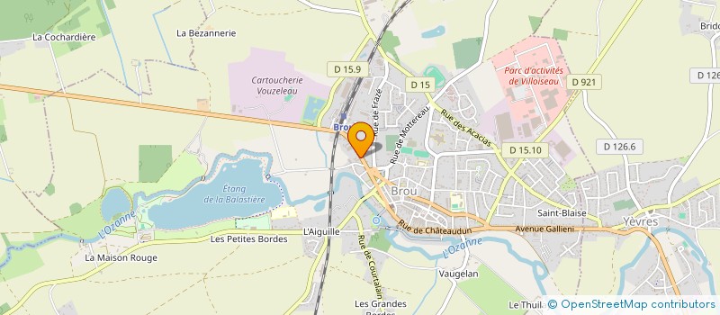 localisation de l'entreprise SCI 3LGDT RENNES à BROU