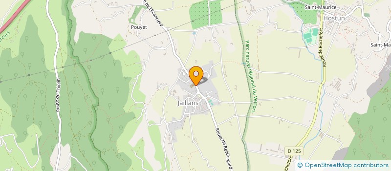 localisation de l'entreprise SCI 3LN  JAILLANS