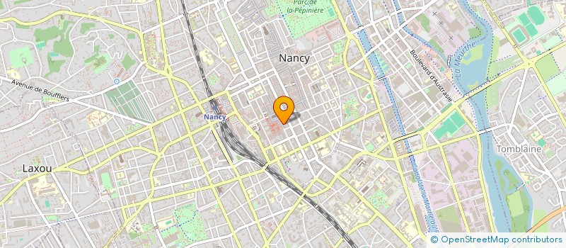 localisation de l'entreprise SCI 3M  NANCY