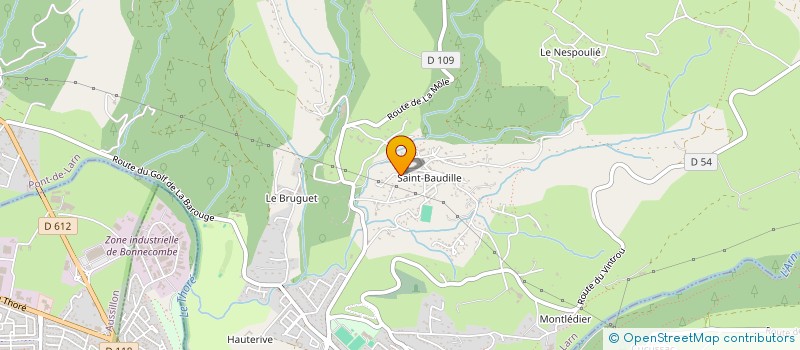 localisation de l'entreprise SCI 3M  PONT-DE-LARN