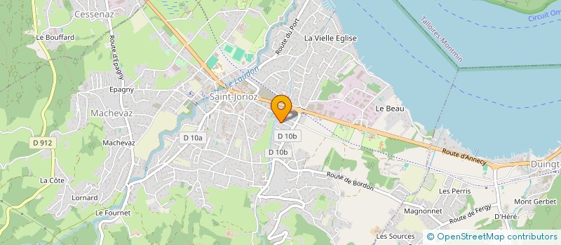 localisation de l'entreprise SCI 3M à SAINT-JORIOZ