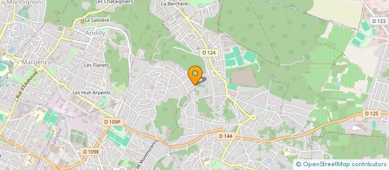 localisation de l'entreprise SCI 3M à SOISY-SOUS-MONTMORENCY