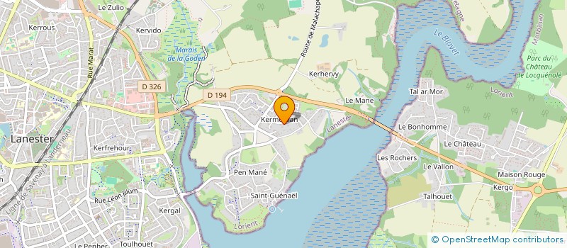 localisation de l'entreprise SCI 3M  LANESTER